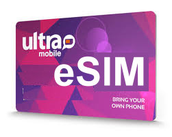 eSIM  Ultra Mobile 30 day plan